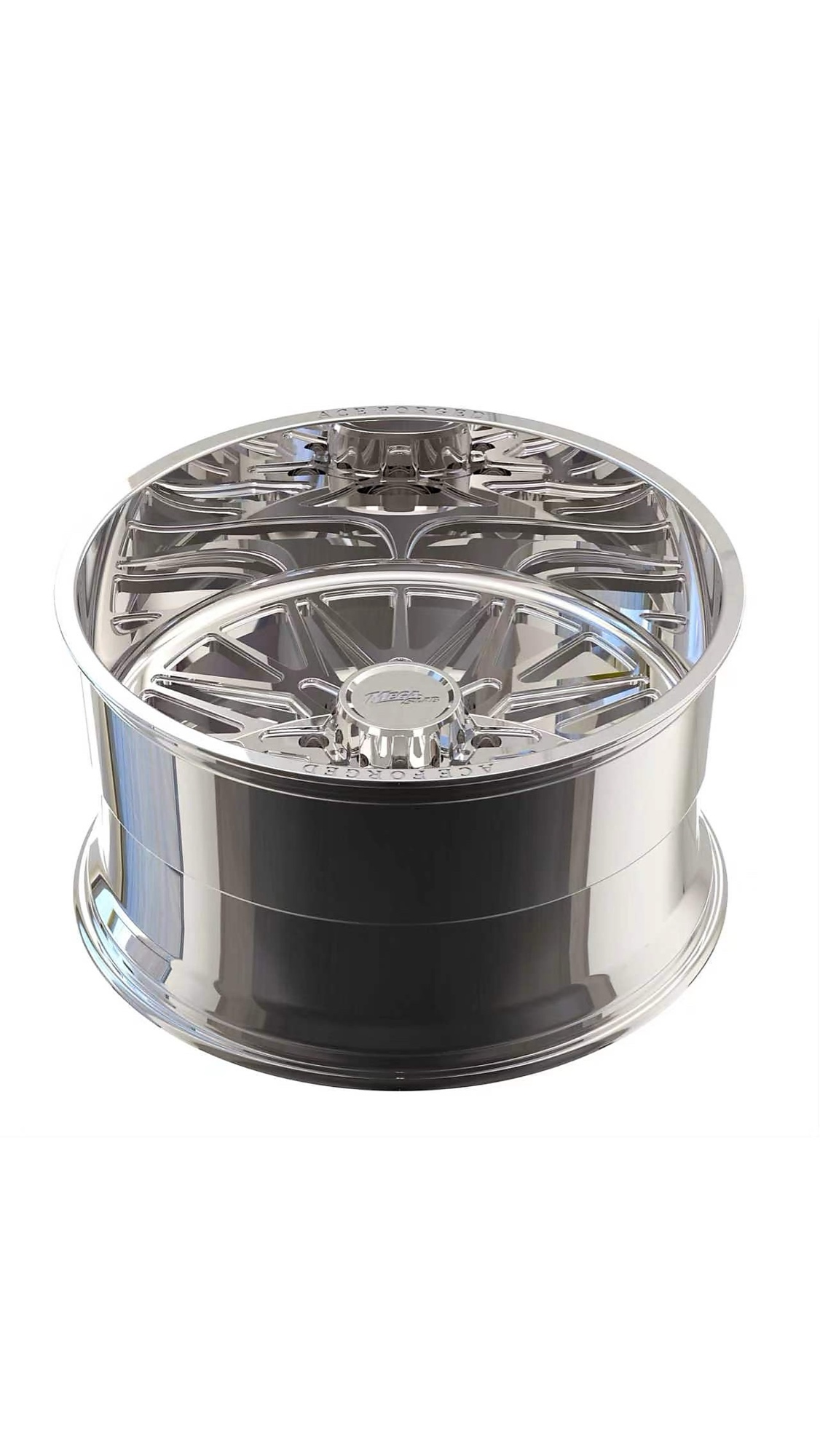 Mega Slab custom cut Vector wheel barrel
