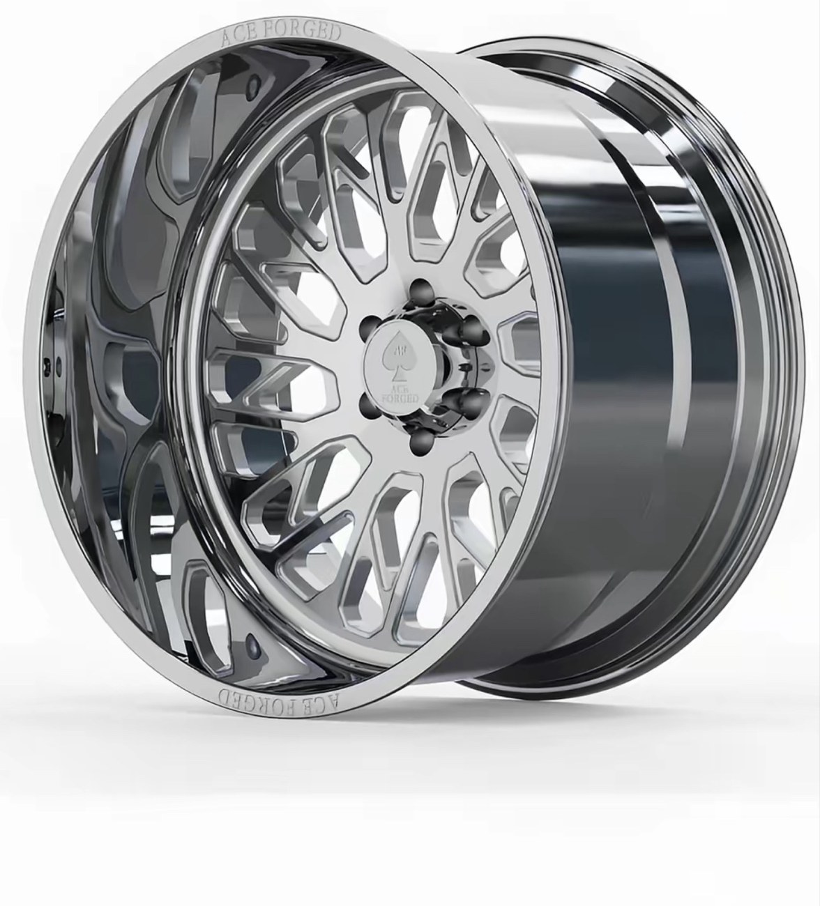 Ace Forged Vector polished forged wheel